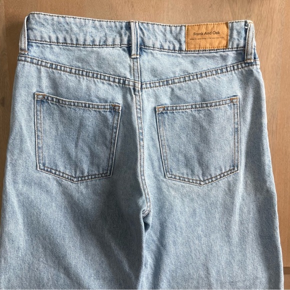 Frank and Oak Wide Leg Courtney Jeans - Picture 7 of 9